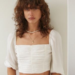 Aritzia Wilfred Lolita Blouse